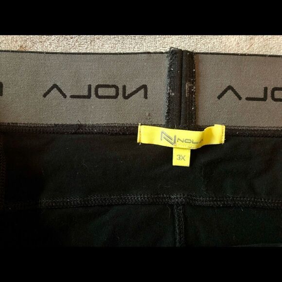 NOLA activewear cotton leggings plus size 3X - Picture 2 of 4